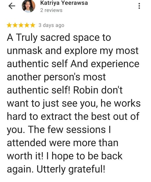 Thank you, Roma, for your kind review. I hope to see you at our studio again soo…