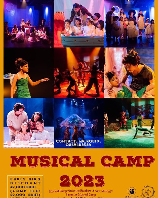 Join our Musical Camp!
 Musical Camp “Over the Rainbow the Musical”
 2 Groups:
 …