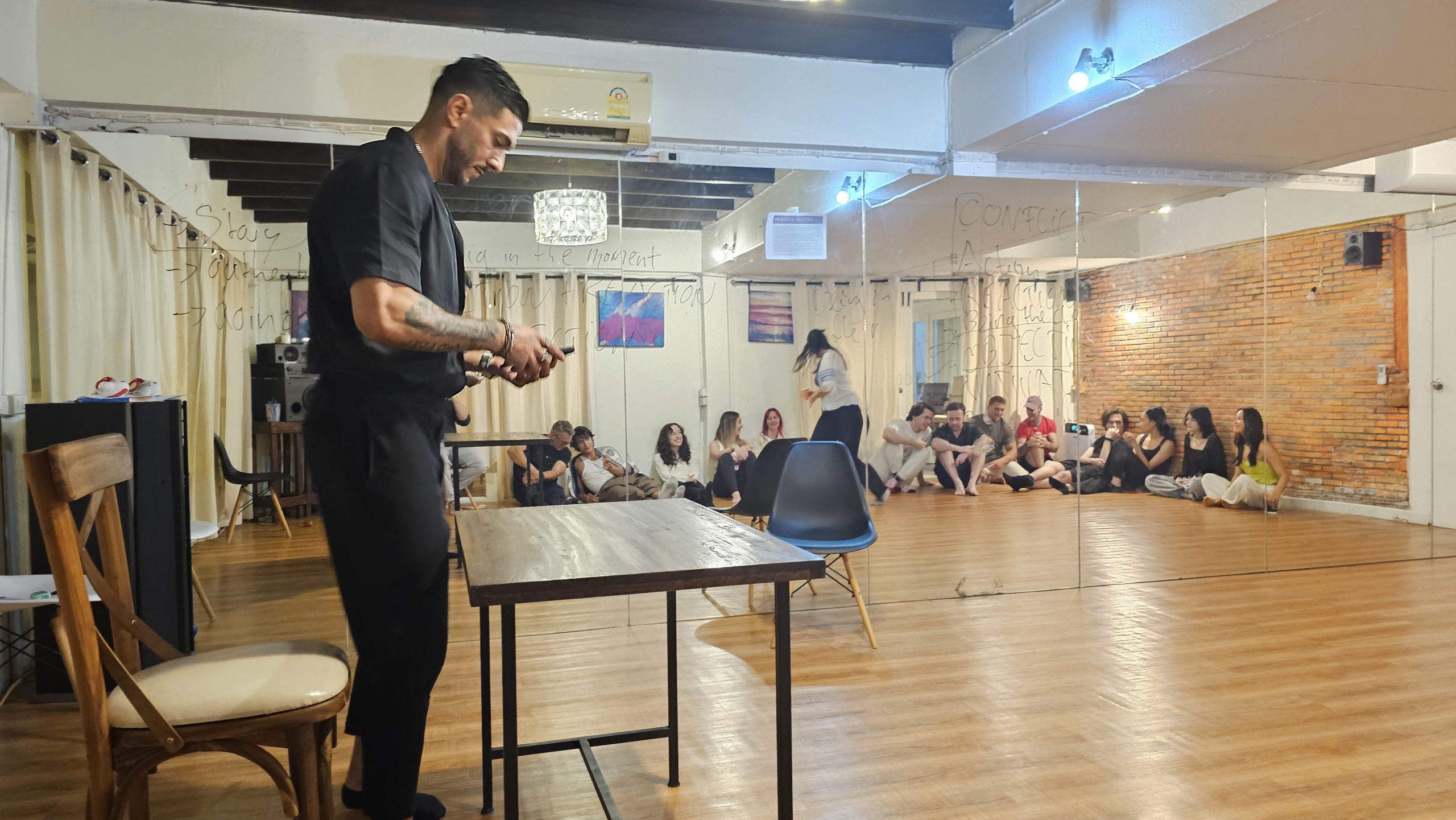 Acting School in Bangkok session